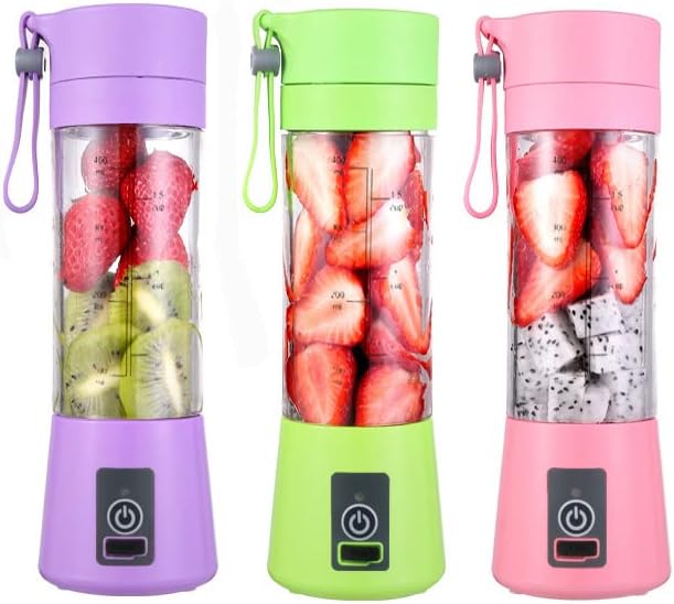 Mini Licuadora Portátil Recargable USB - Batidos y Smoothies en Cualquier Lugar