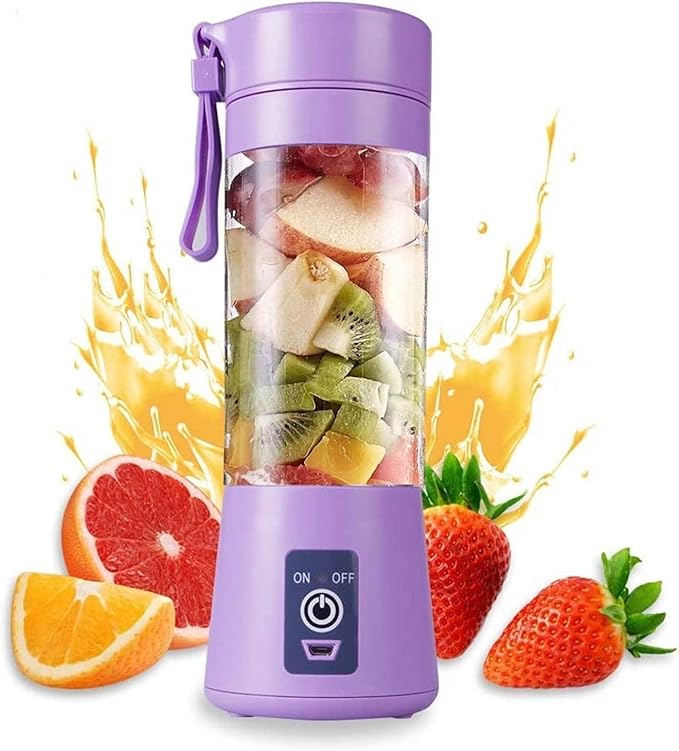 Mini Licuadora Portátil Recargable USB - Batidos y Smoothies en Cualquier Lugar