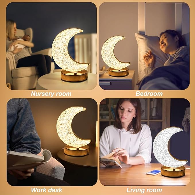 Lampara De Luna Tactil
