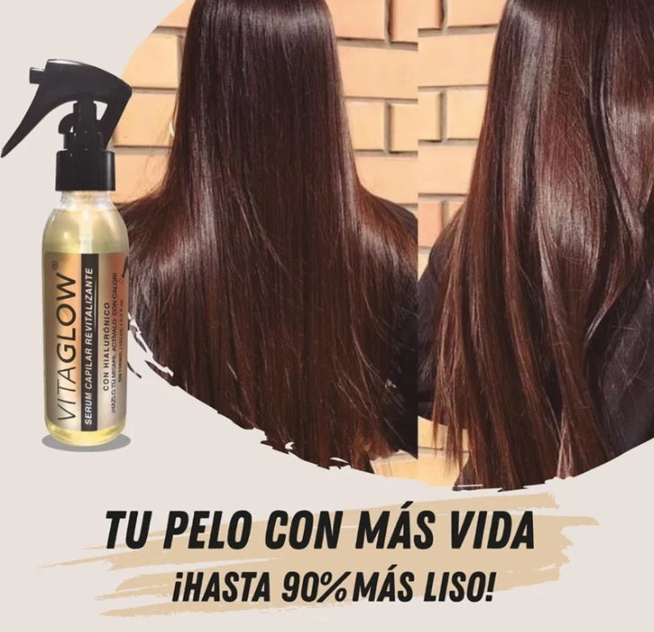 Alisazante Permanente con Keratina Vita Glow - Fórmula sin Formol