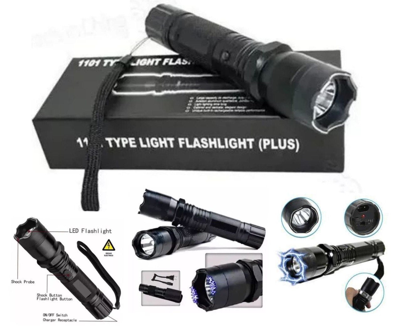 Linterna Táctica de Alto Rendimiento