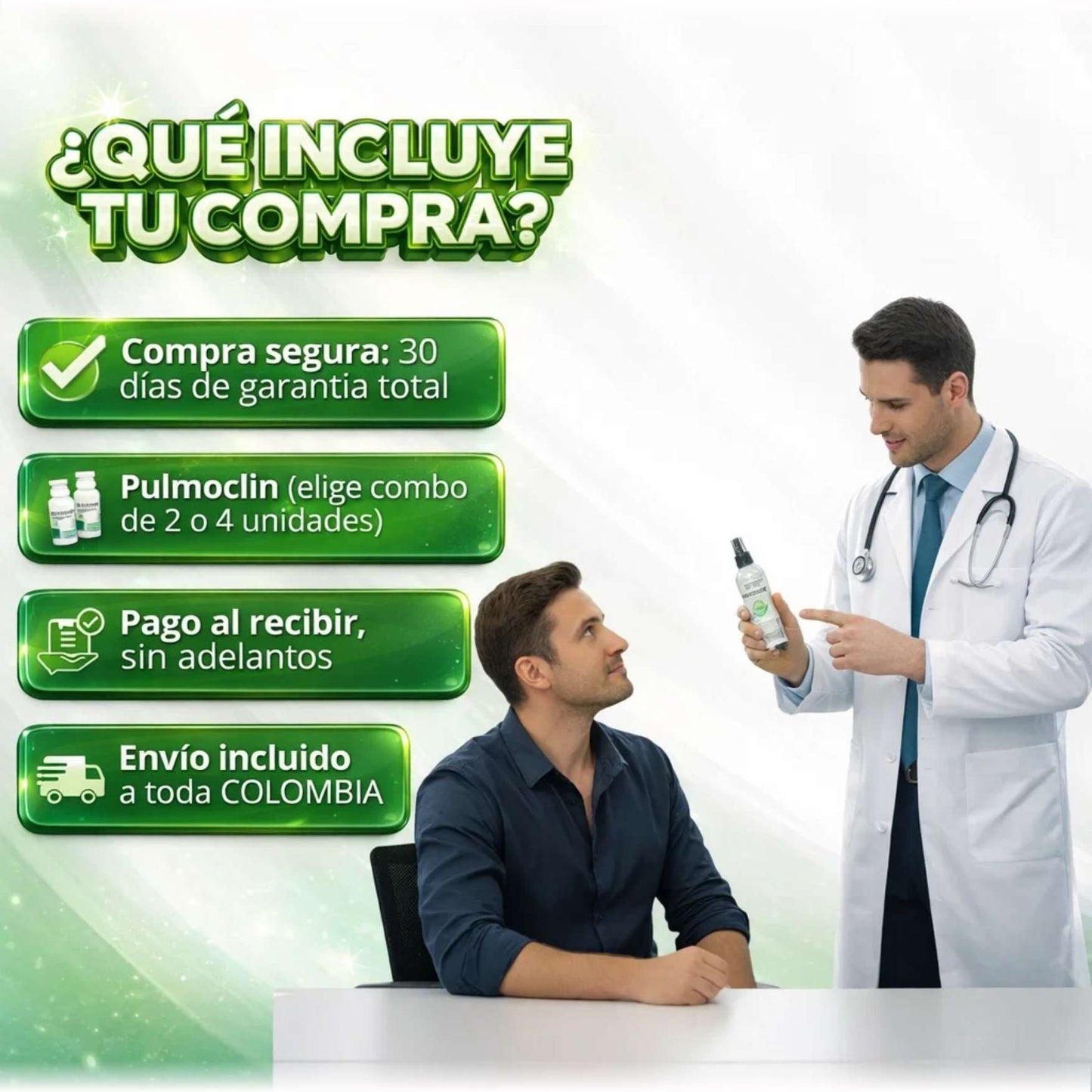 Spray elimina hábitos Pulmo Clin