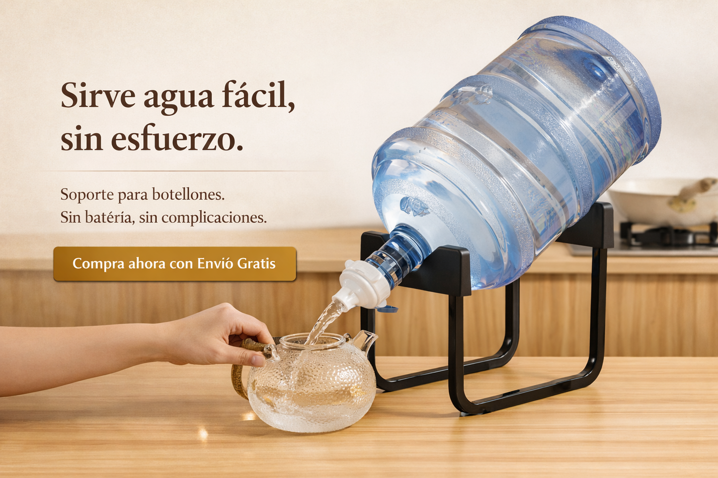 Soporte Botellon Agua Invertido